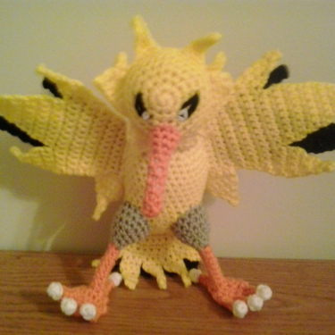 zapdos amigurumi