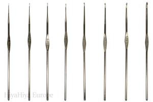 Nickel-Plated Crochet Hooks