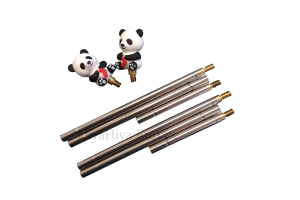 Straight Needles with Panda Stoppers